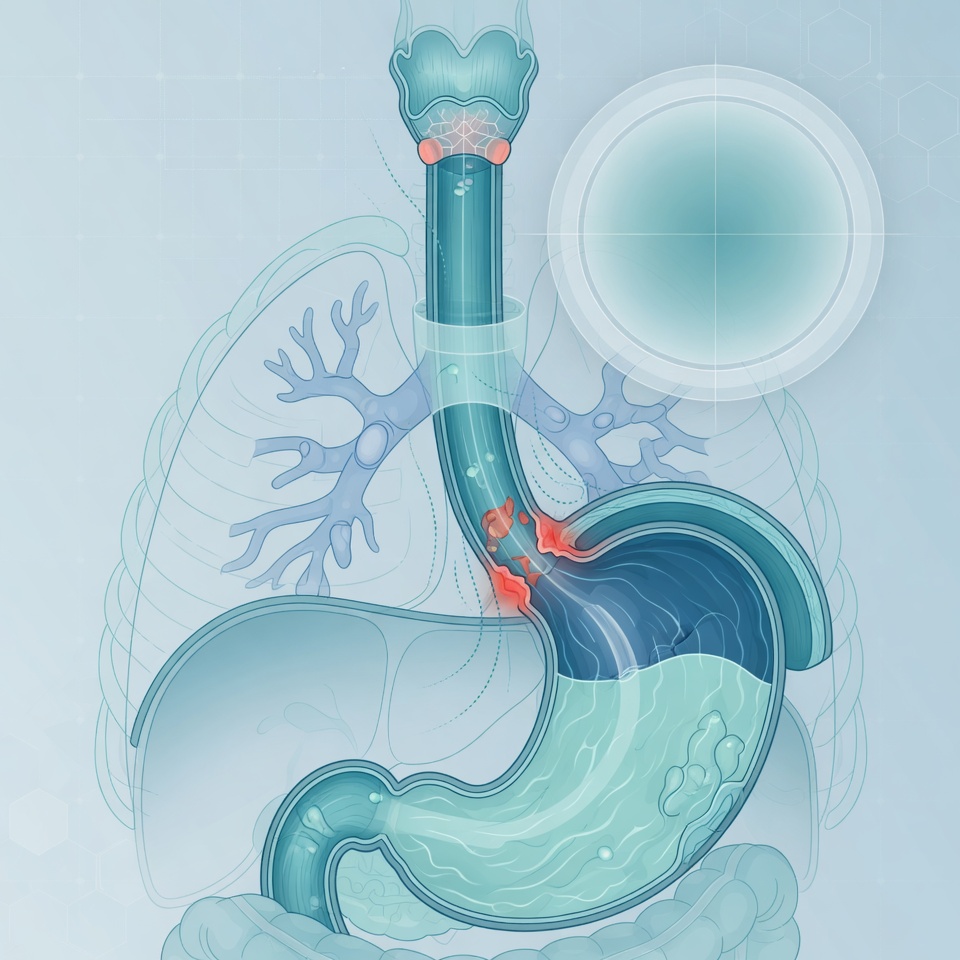 GERD acid reflux anti-reflux surgery fundoplication illustration
